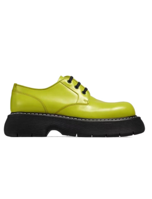 Bottega Veneta Swell Derby Shoes 43 Green