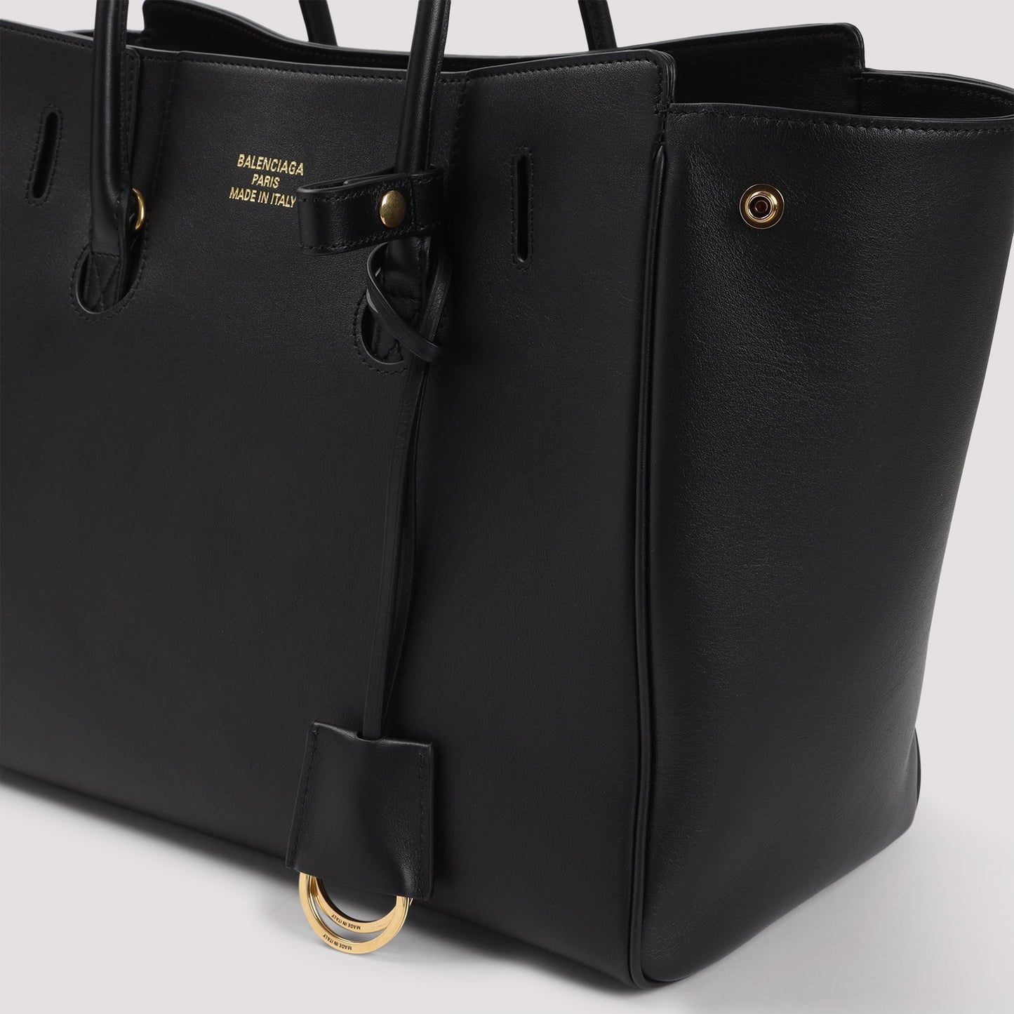 BALENCIAGA Mini Hampton Carry All Handbag