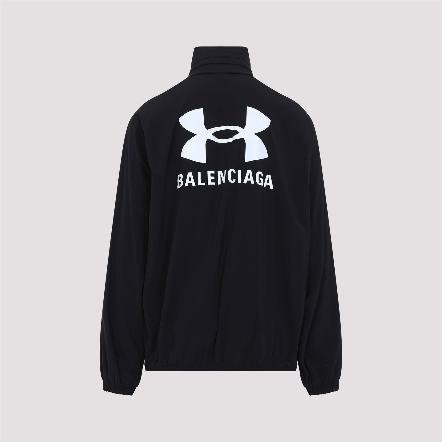 BALENCIAGA Stretch Nylon Windbreaker Jacket for All Seasons