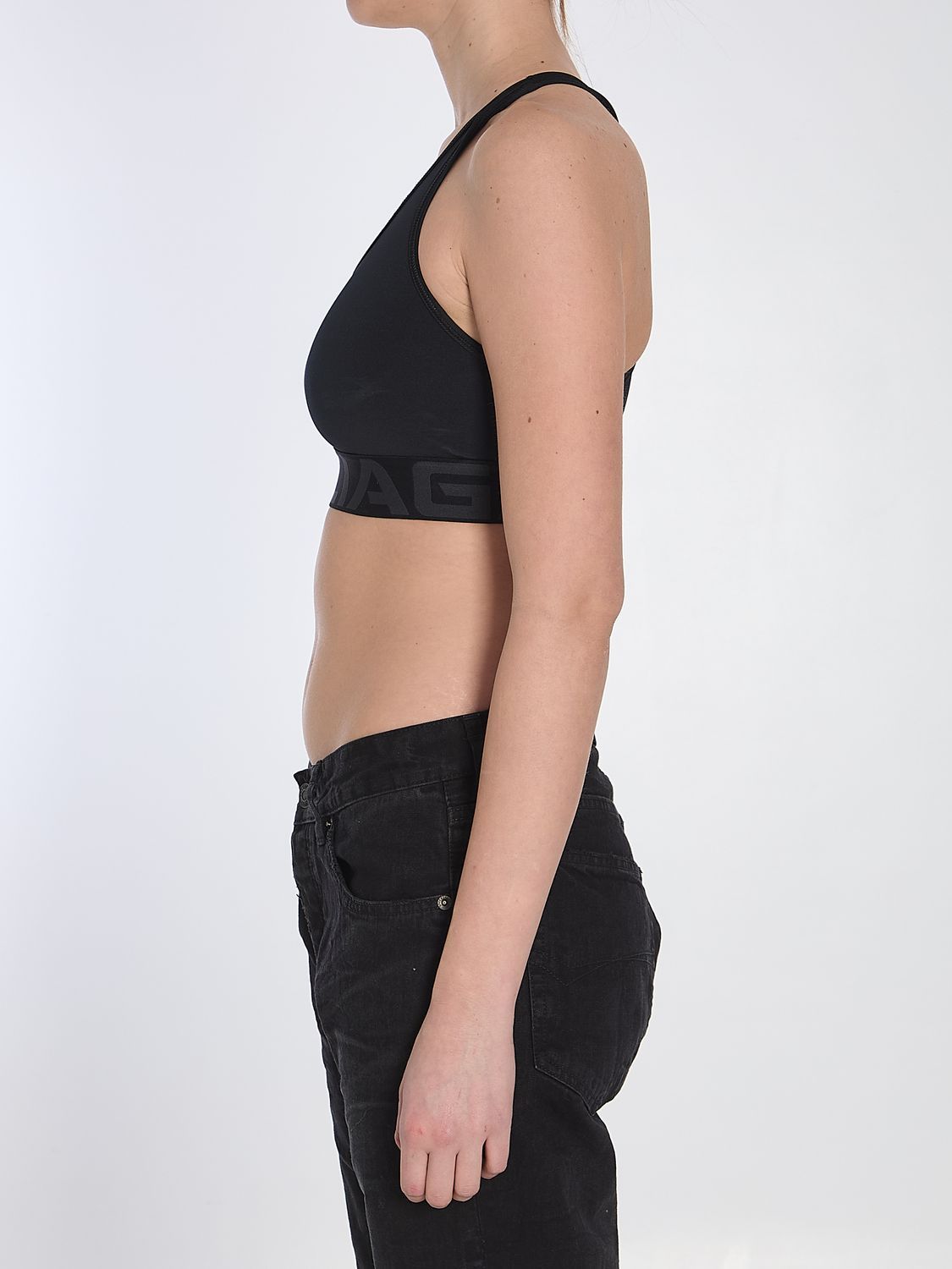 BALENCIAGA Activewear Tech T-Shirt Bra for Women