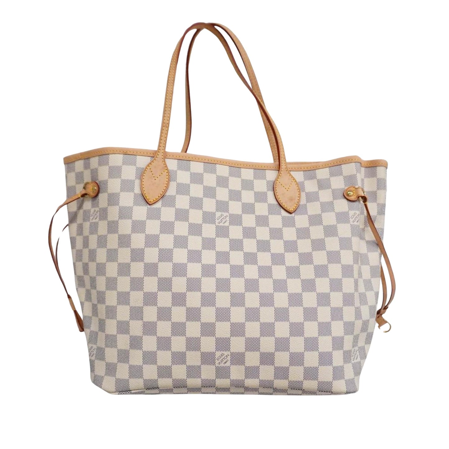 Louis Vuitton  Neverfull Mm  Canvas Tote Bag