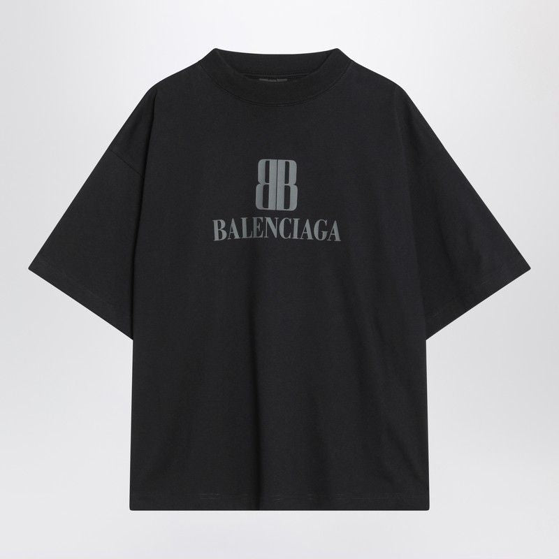 BALENCIAGA Classic Cotton T-Shirt for Women - Fall/Winter 2025