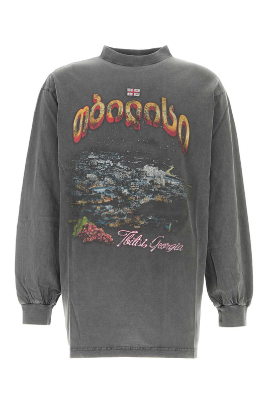 BALENCIAGA Oversized Tbilisi T-Shirt - L