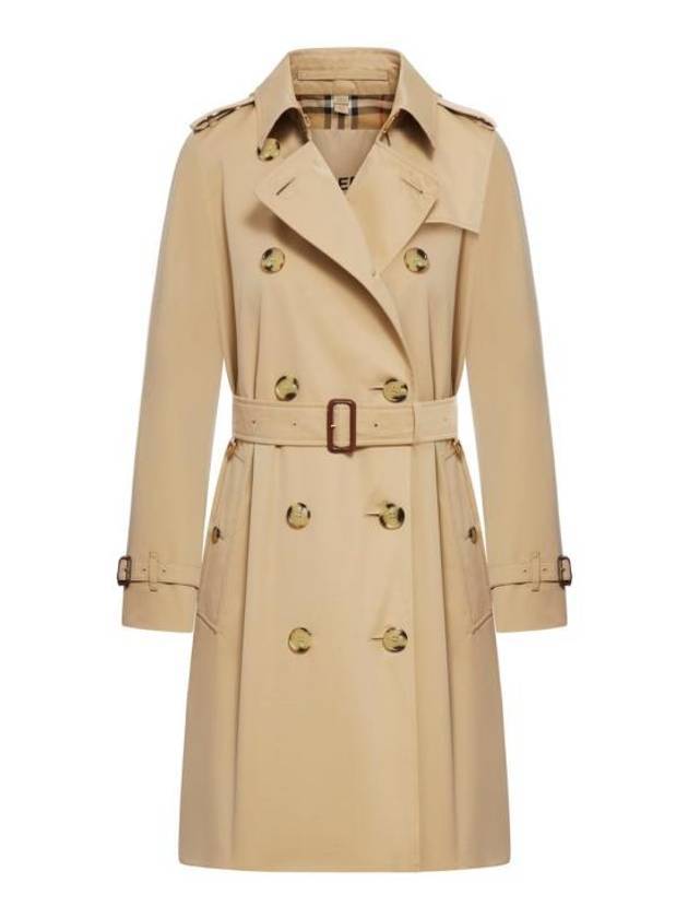 Burberry Kensington Heritage Trench Coat Beige