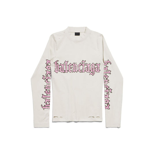 BALENCIAGA Fitted Long Sleeve T-Shirt
