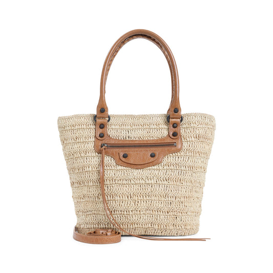 BALENCIAGA City Basket Shoulder Bag - 39cm x 27cm x 11cm