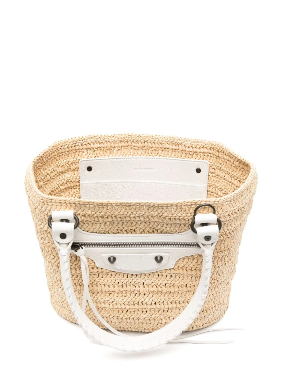 BALENCIAGA Le City Raffia Handbag - 26-34 CM Width