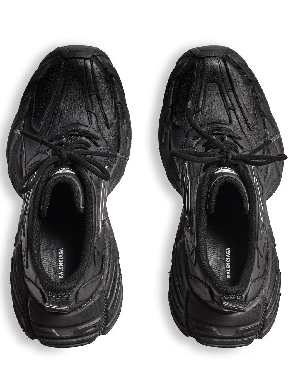 BALENCIAGA Worn Effect Heeled Sneaker for Women