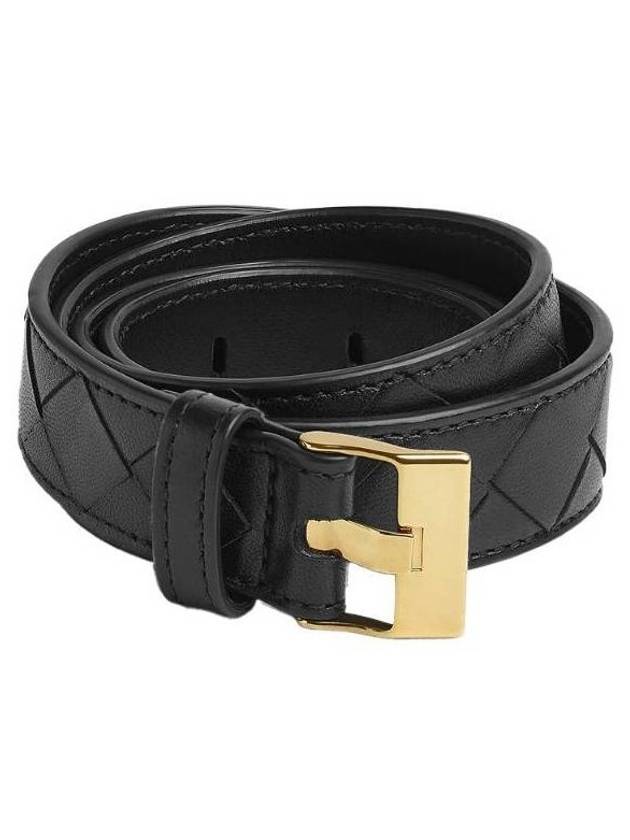 Bottega Veneta 24FW Regular Belt 38988191 799048 VCPP5 1019 BLACK