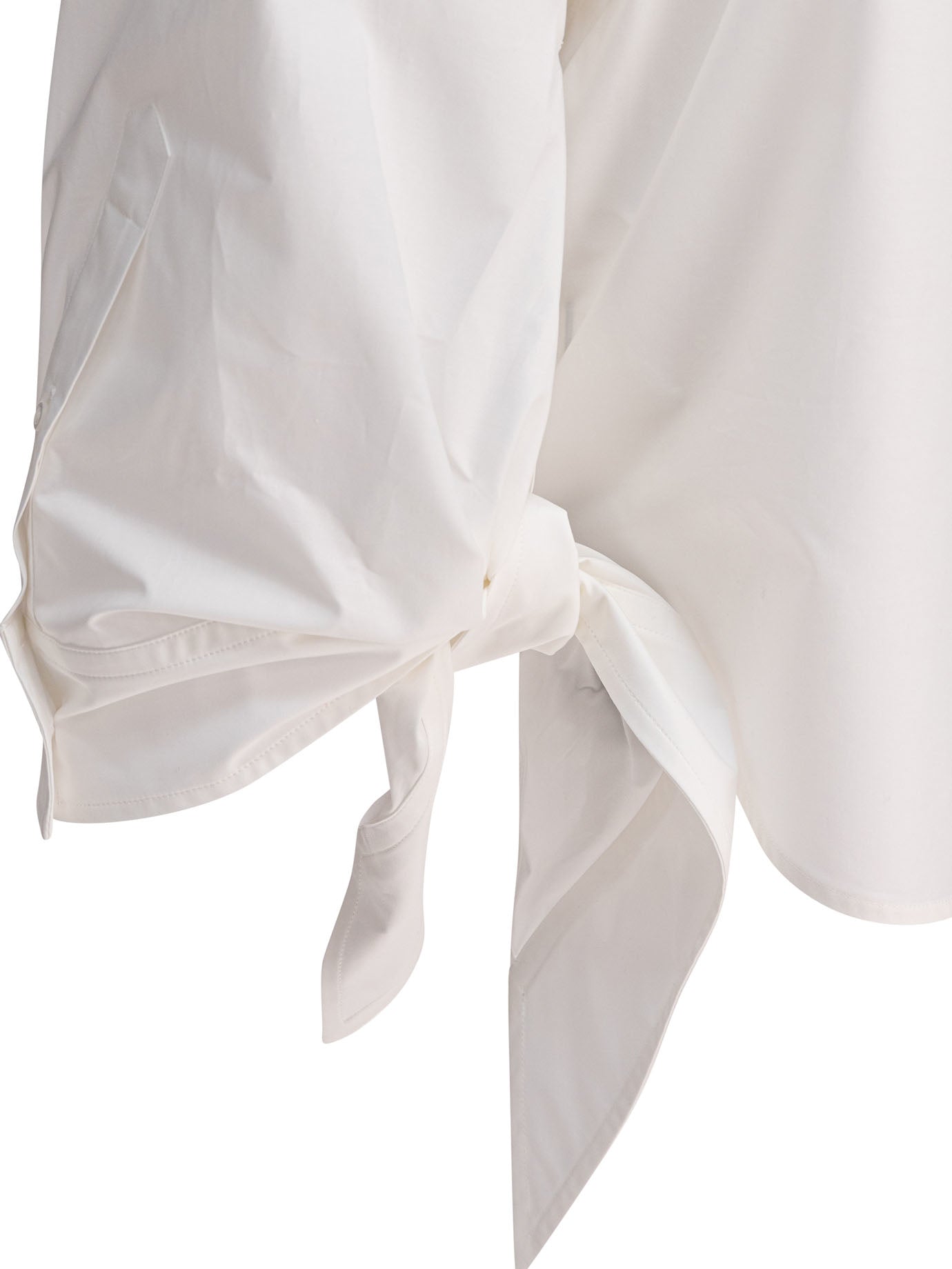 BALENCIAGA Blouse with Knotted Cuffs