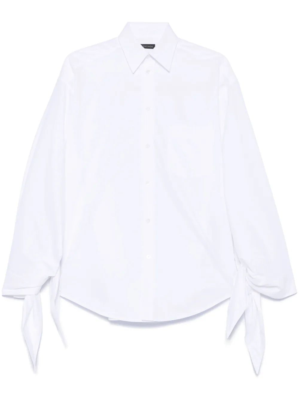 BALENCIAGA Knotty Cuff Blouse