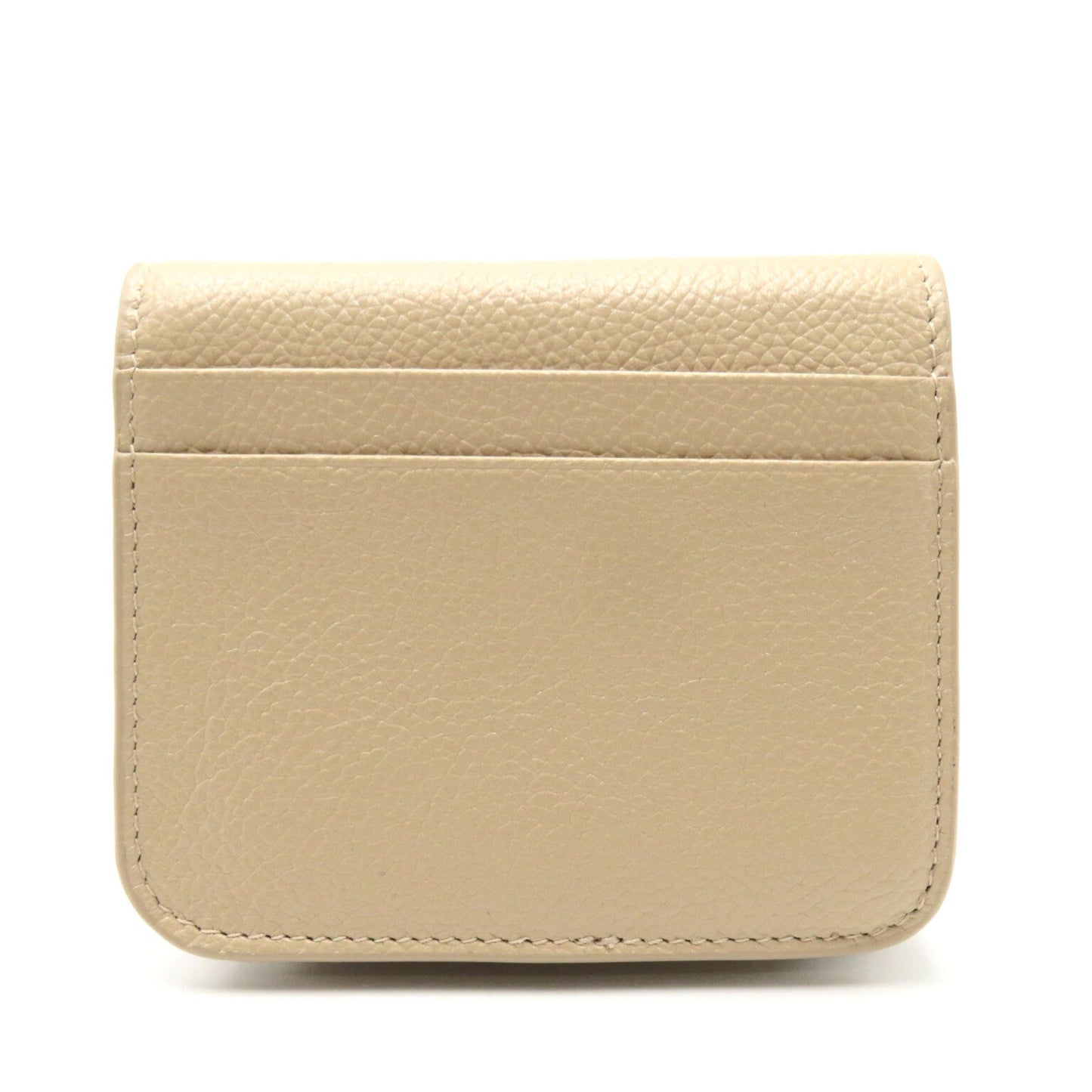 Balenciaga  Leather Middle Wallet (Bi-Fold)