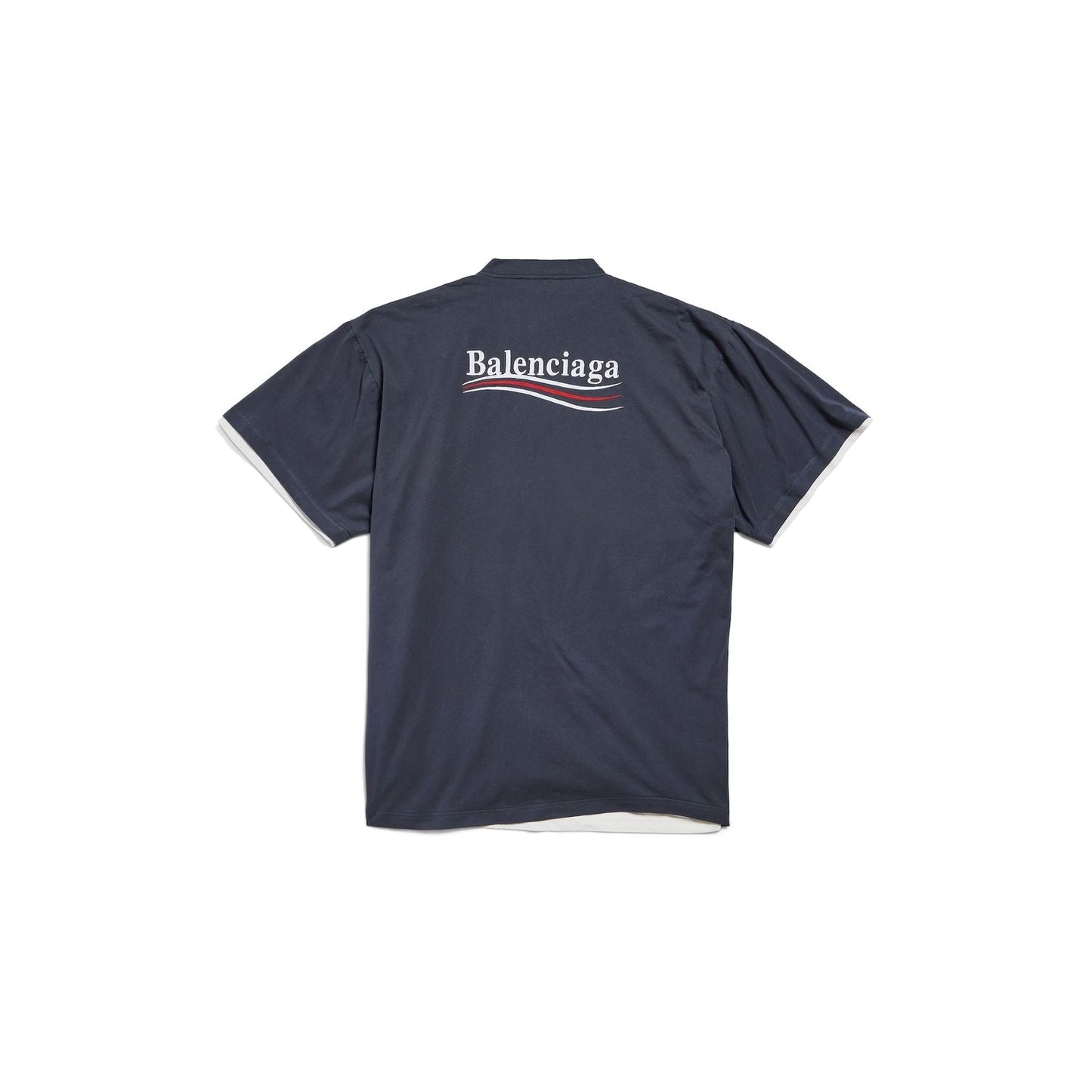 BALENCIAGA Men's Cotton Double T-Shirt