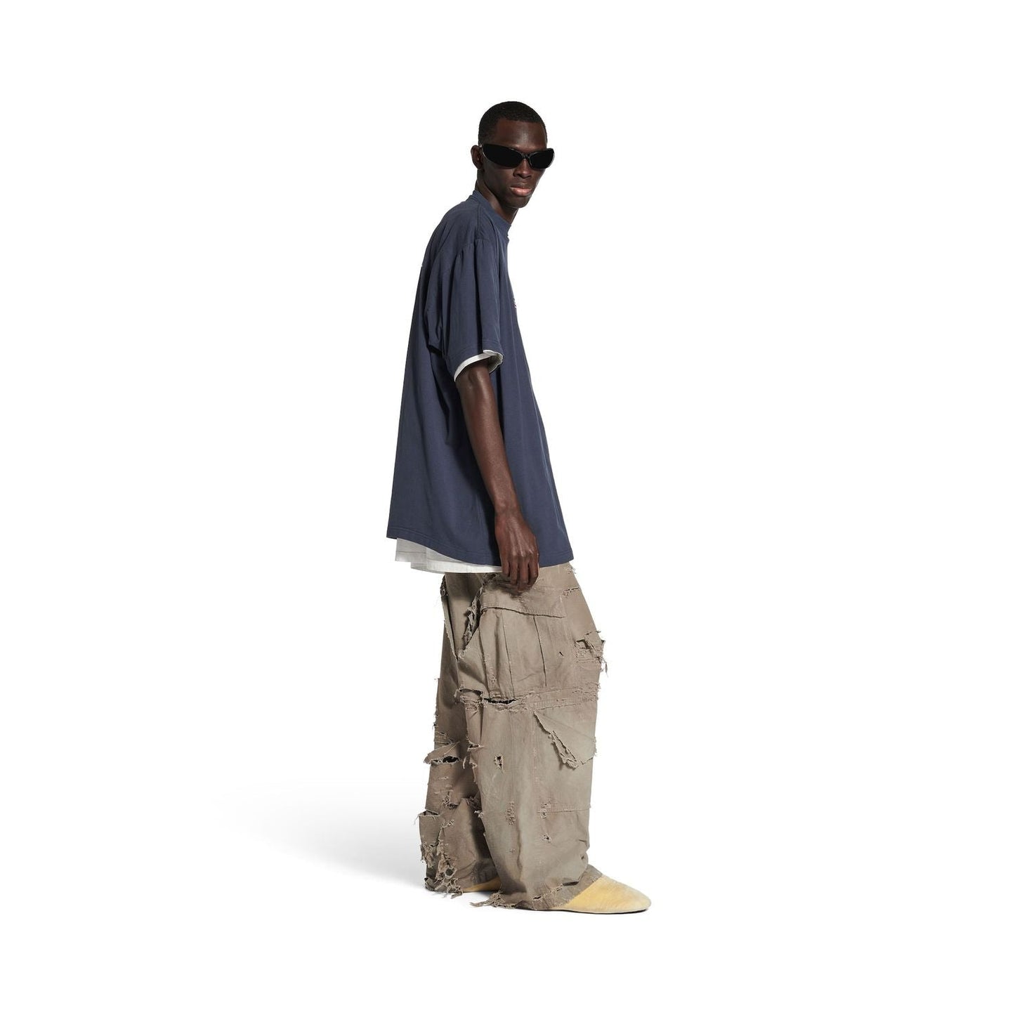 BALENCIAGA Oversized Double T-Shirt