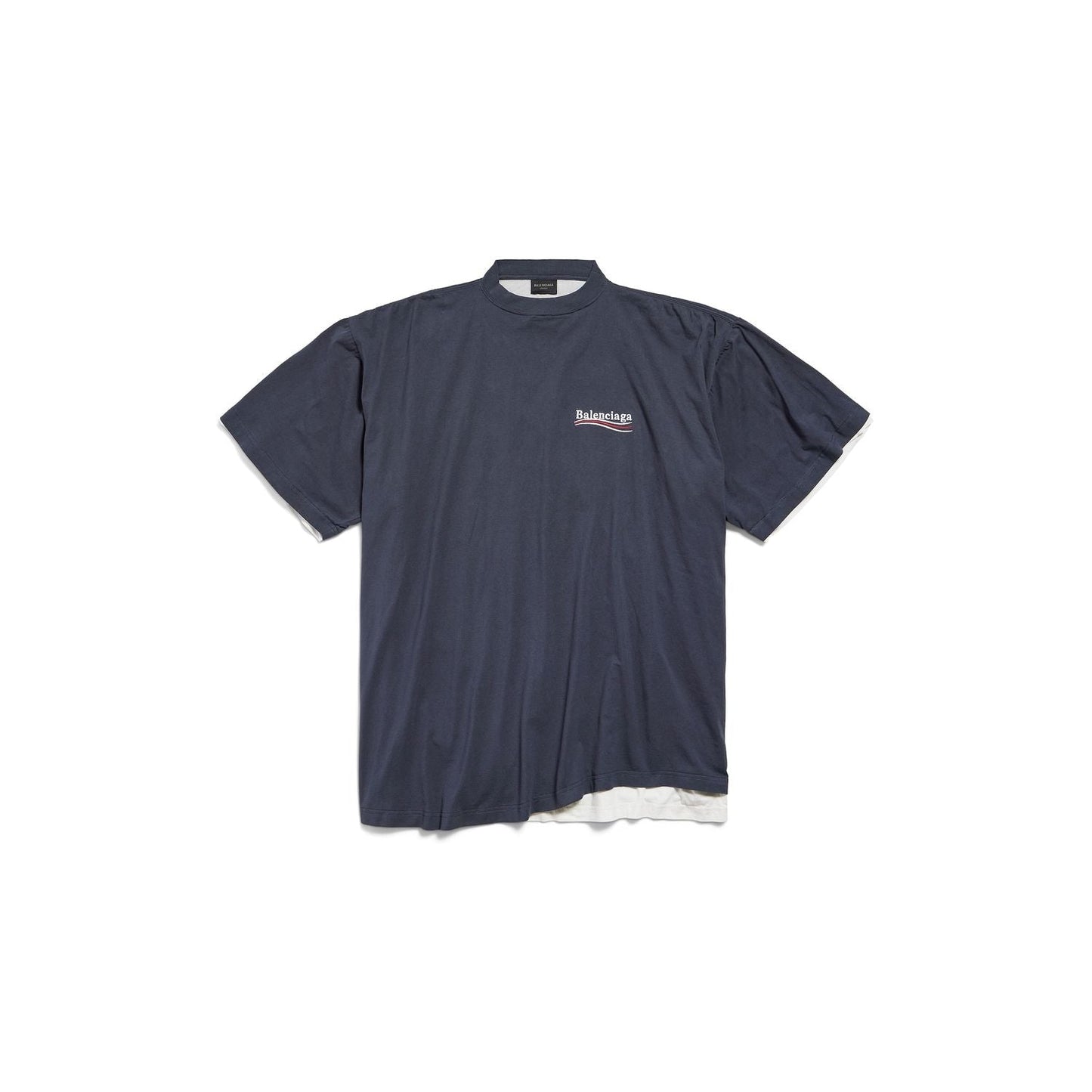 BALENCIAGA Men's Cotton Double T-Shirt
