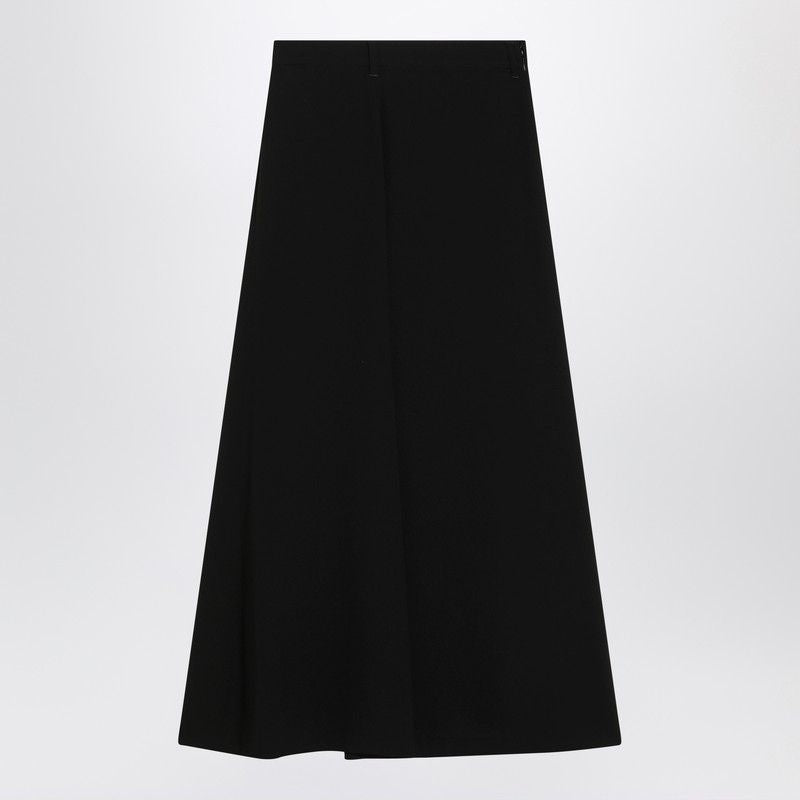 BALENCIAGA Draped Mini Skirt with Twisted Design and Side Zip Closure