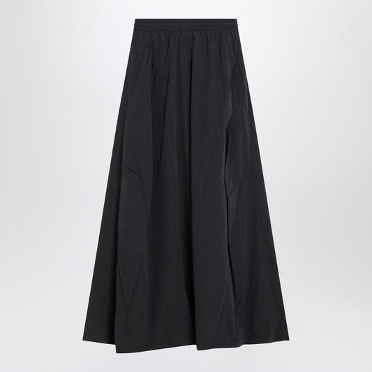 BALENCIAGA Washed Cotton Maxi Skirt