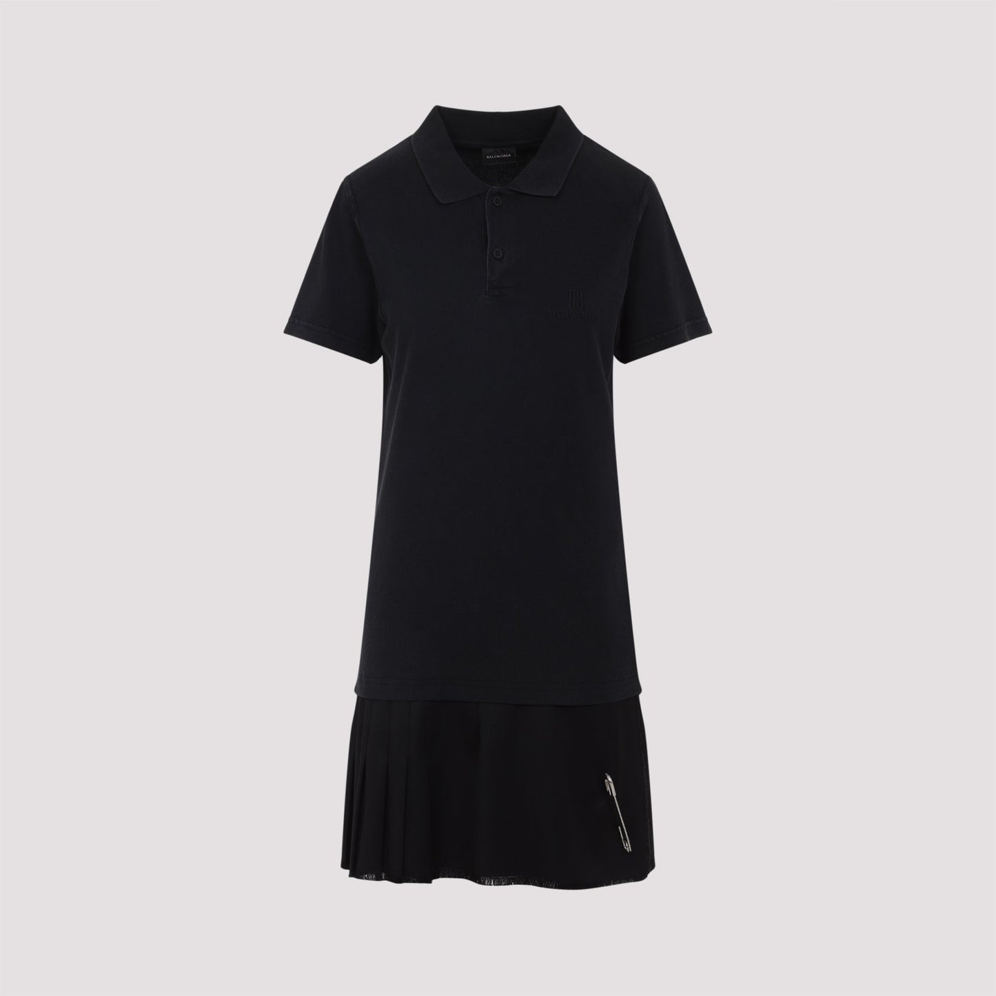 BALENCIAGA Layered Polo Mini Dress for Women