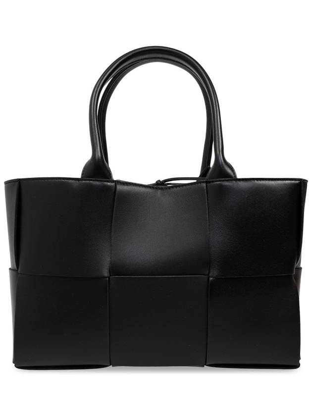 Bottega Veneta Arco Intrecciato Small Tote Bag Black