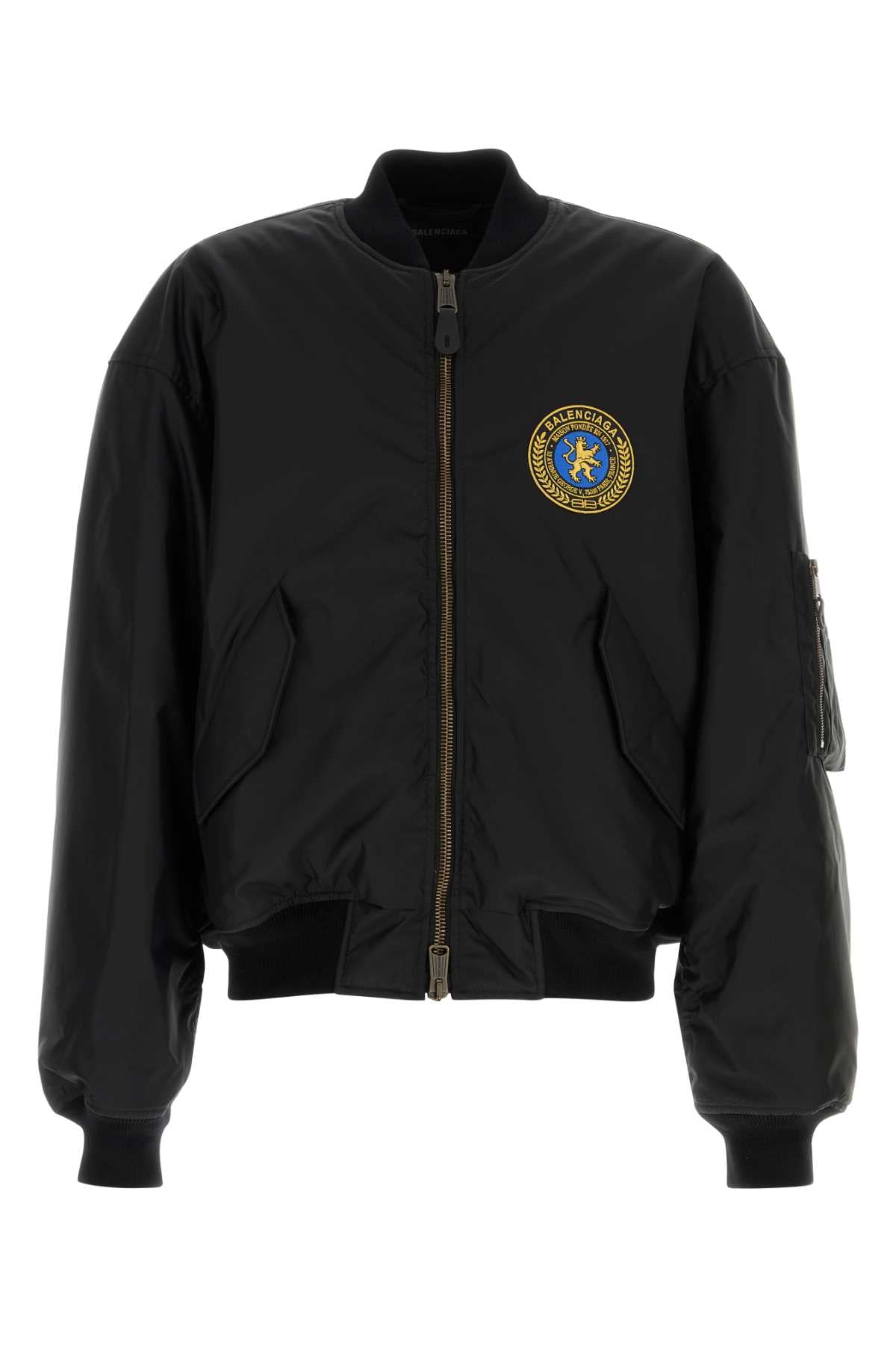 BALENCIAGA Oversized Fit Bomber Jacket