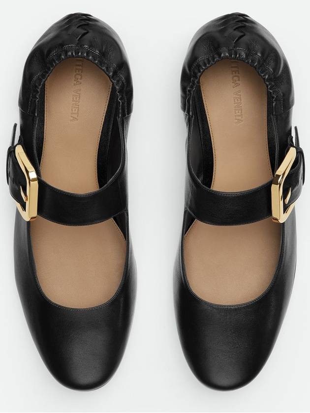 Bottega Veneta Astaire Mary Jane Ballerina Black