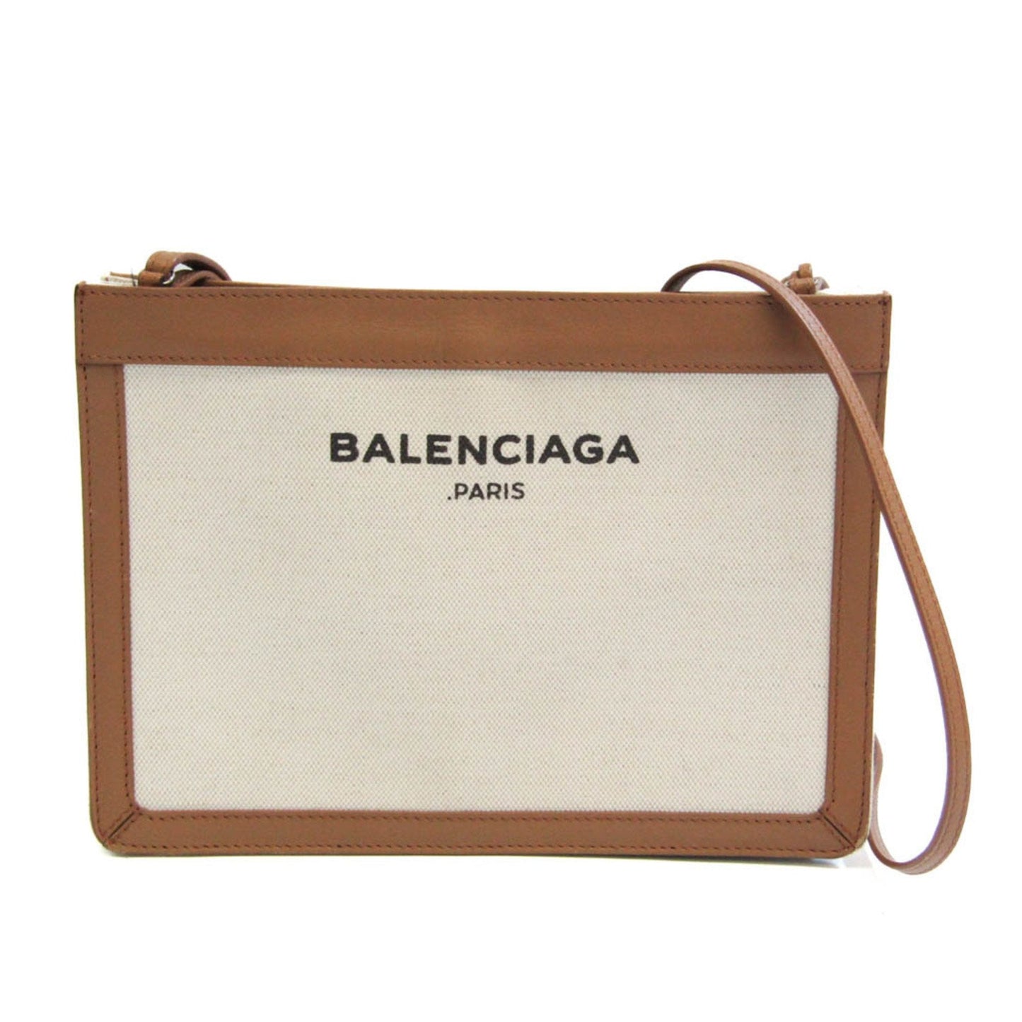 BALENCIAGA Navy Clutch Bag