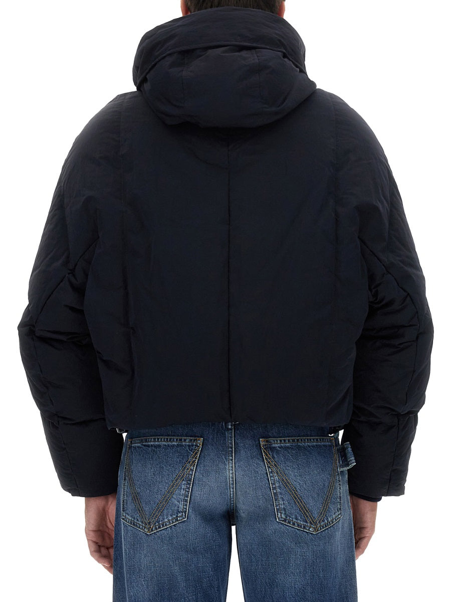 Bottega Veneta Men Down Jacket In Tech