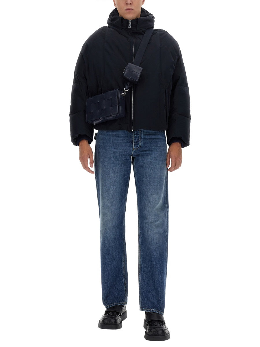Bottega Veneta Men Down Jacket In Tech