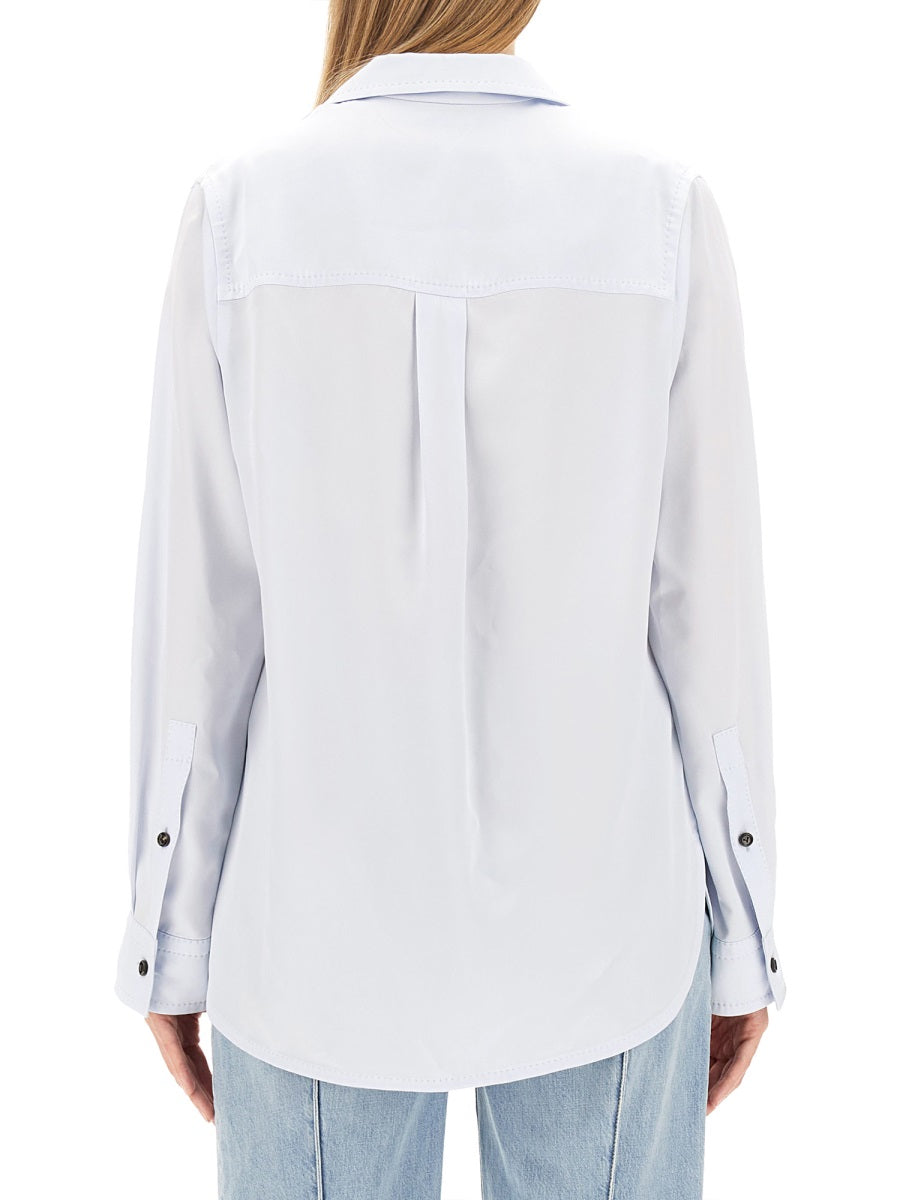Bottega Veneta Women Twill Shirt
