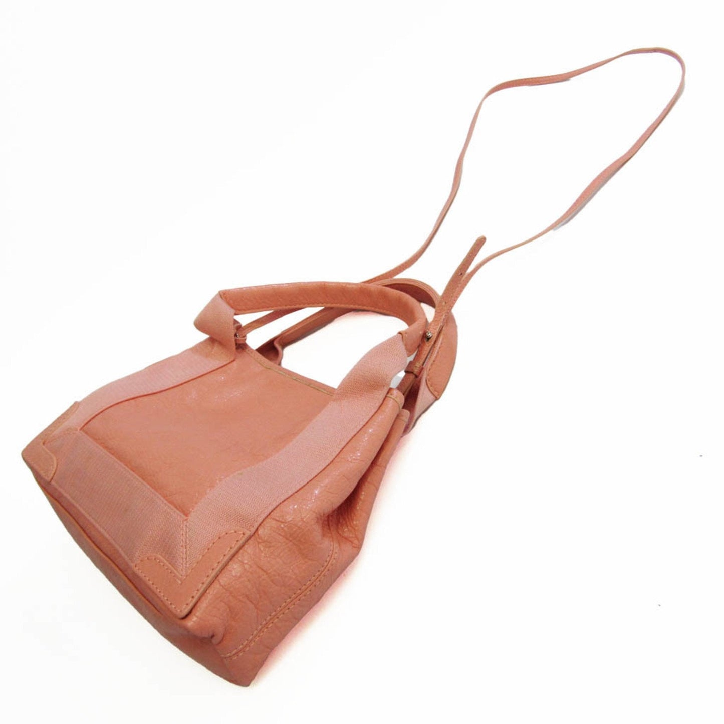 BALENCIAGA Navy Cabas Shoulder Bag