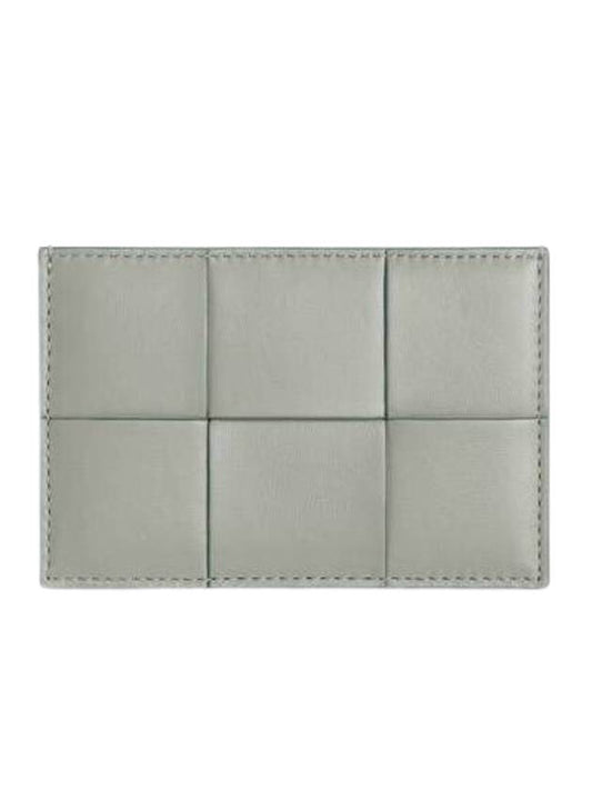 Bottega Veneta Cassette Card Wallet Grey