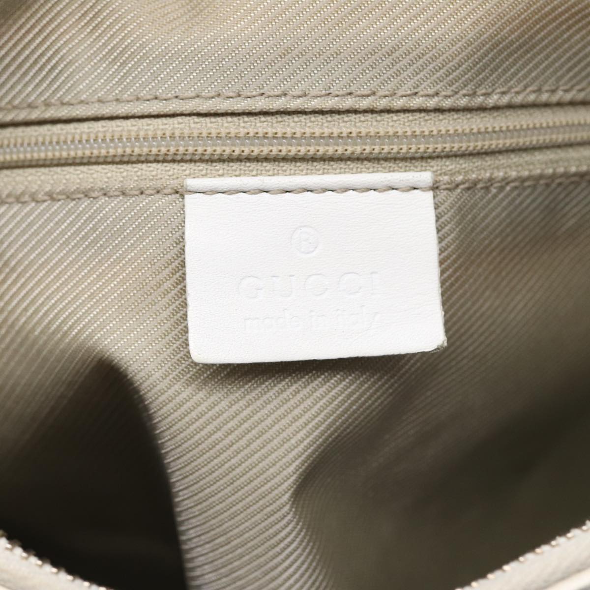 GUCCI GG Canvas Hand Bag Peppermint Gold 000 0851  85472