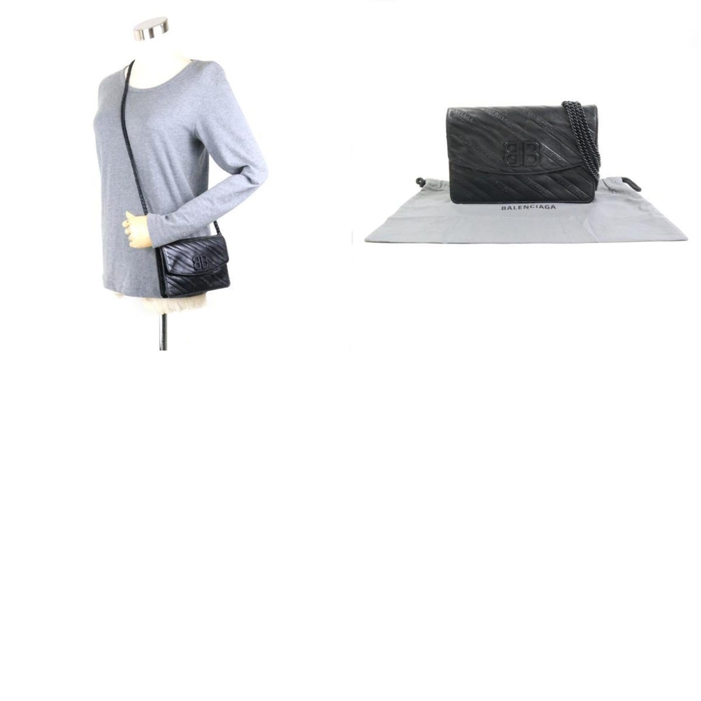 BALENCIAGA Bb Chain Shopper