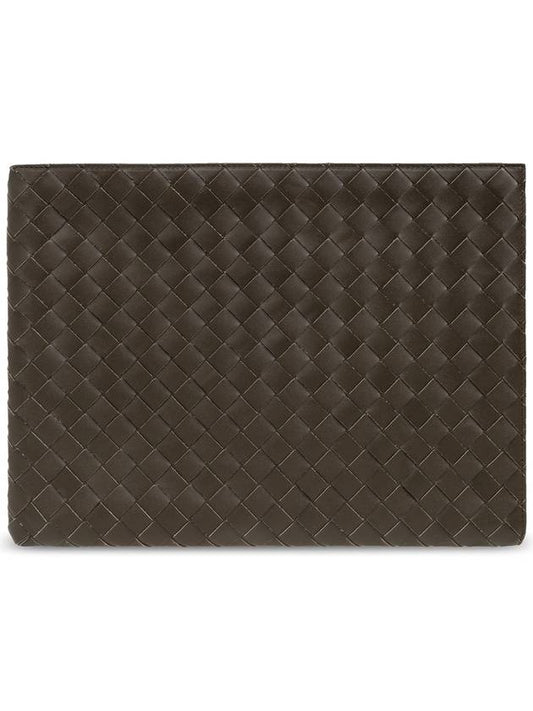 Bottega Veneta Bottega Veneta Leather Briefcase, Men's, Brown