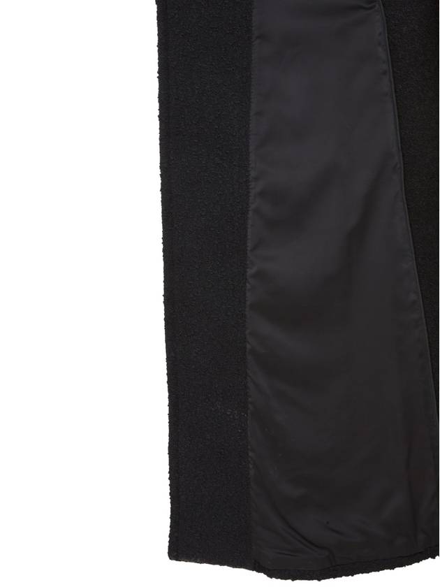 Bottega Veneta Breasted Double Coat Black