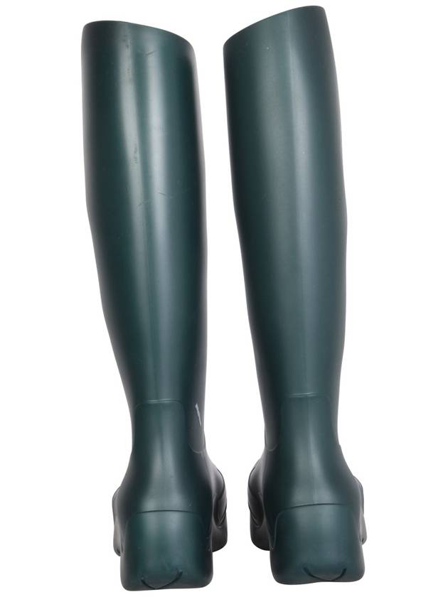 Bottega Veneta Rubber High Puddle Rain Boots Inkwell