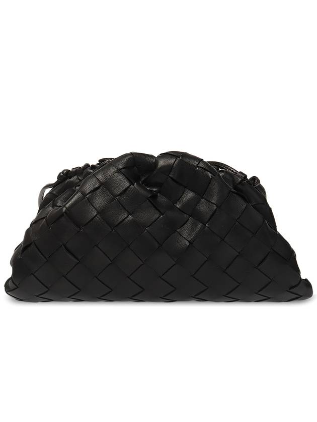 Bottega Veneta Intrecciato Mini Pouch Bag Black