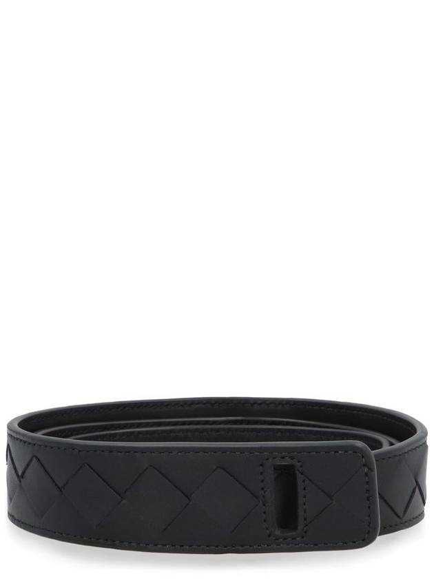 Bottega Veneta Regular Belt 776052V2Q81 1000 BLACK