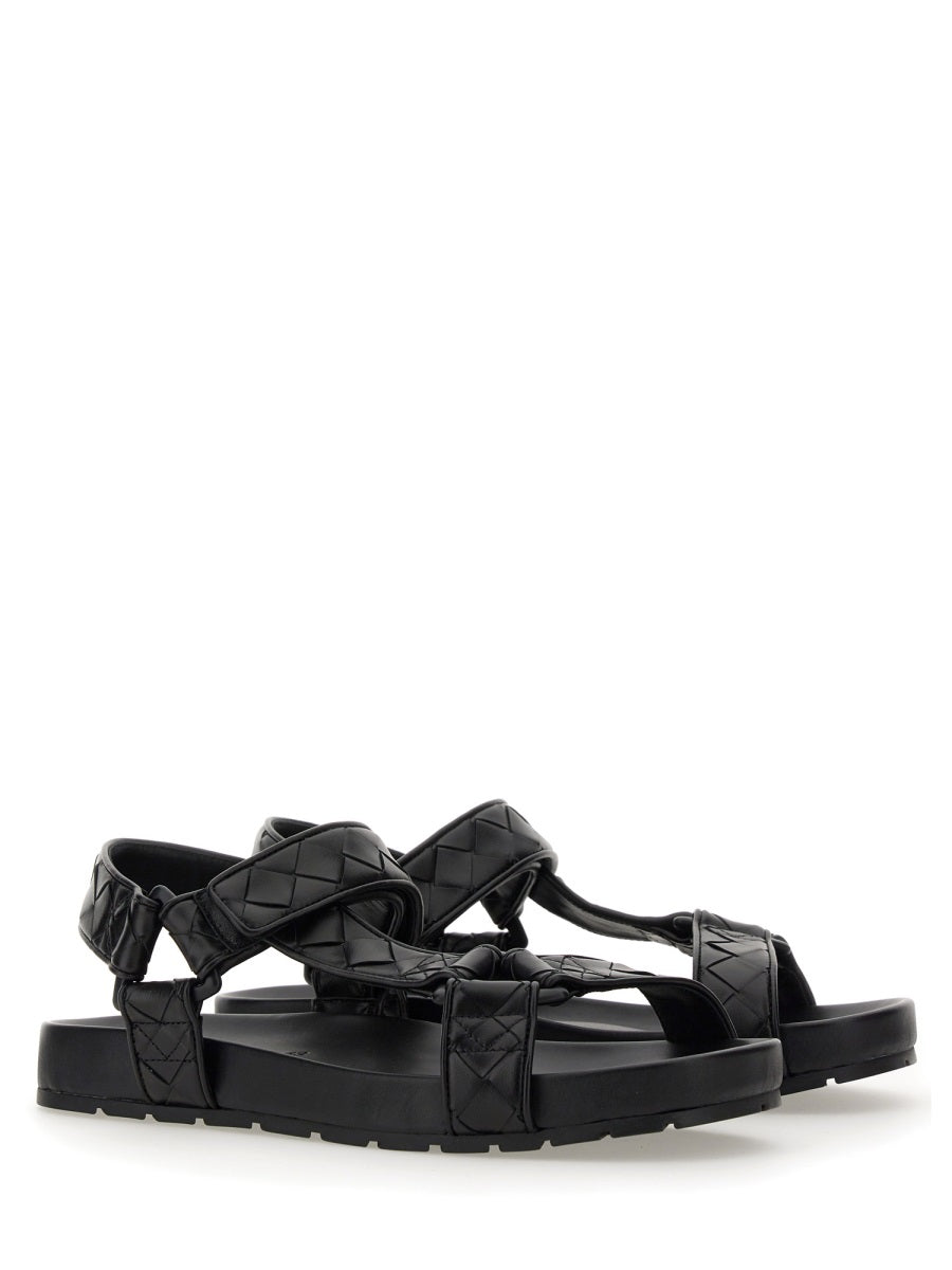 Bottega Veneta Men Leather Sandal