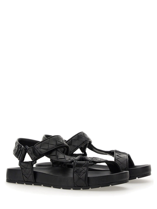 Bottega Veneta Men Leather Sandal