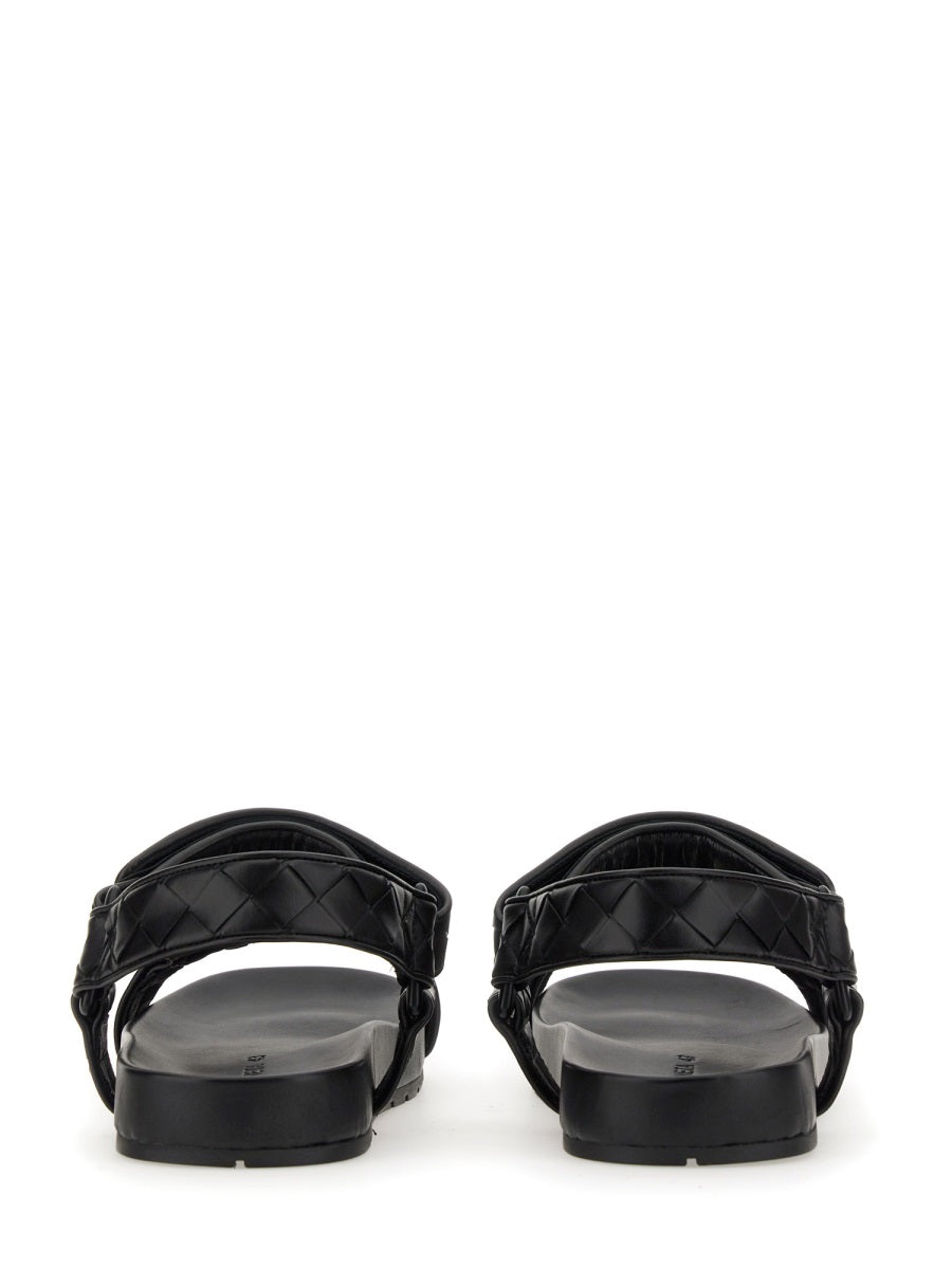 Bottega Veneta Men Leather Sandal