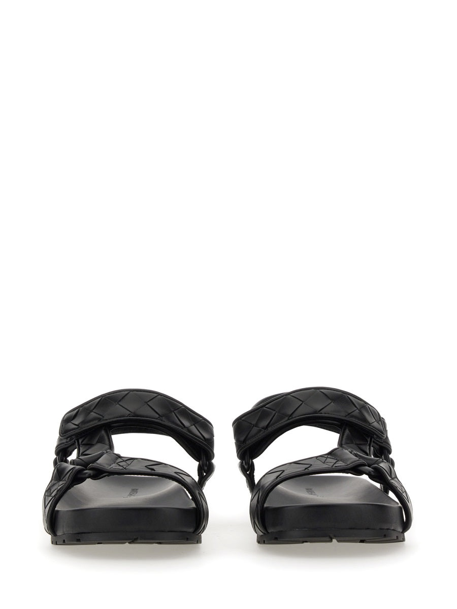 Bottega Veneta Men Leather Sandal