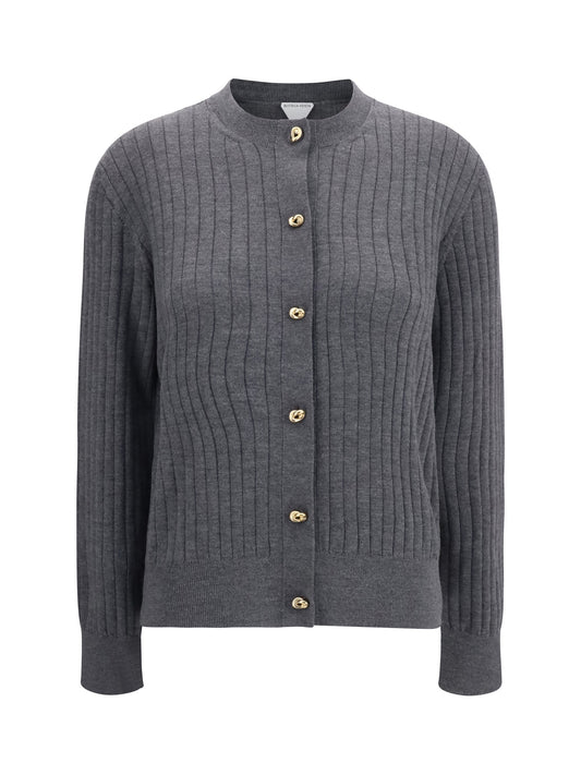 Bottega Veneta Women Ribbed Cardigan