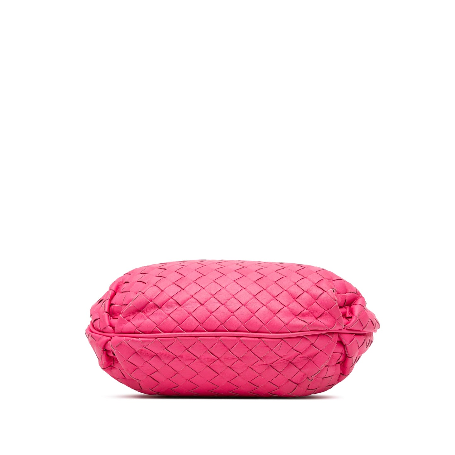 Pink Bottega Veneta Nappa Intrecciato Crossbody