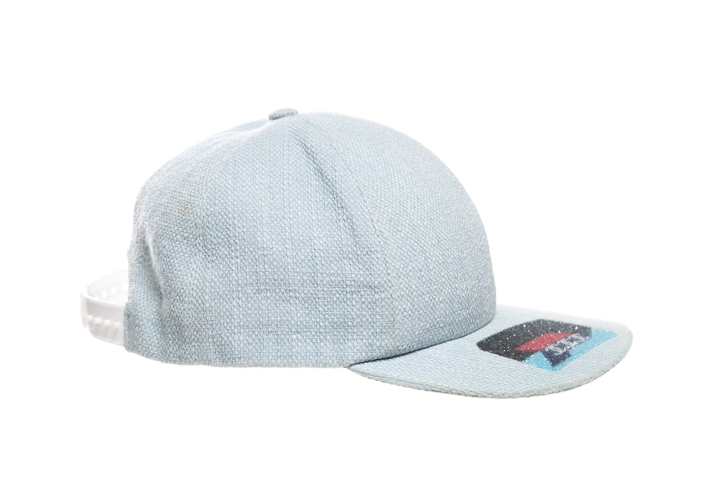 Chanel Blue Denim Airline CC Baseball Hat
