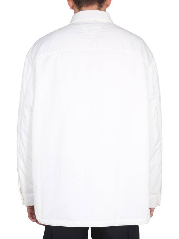 Bottega Veneta Pad Nylon Jacket Chalk