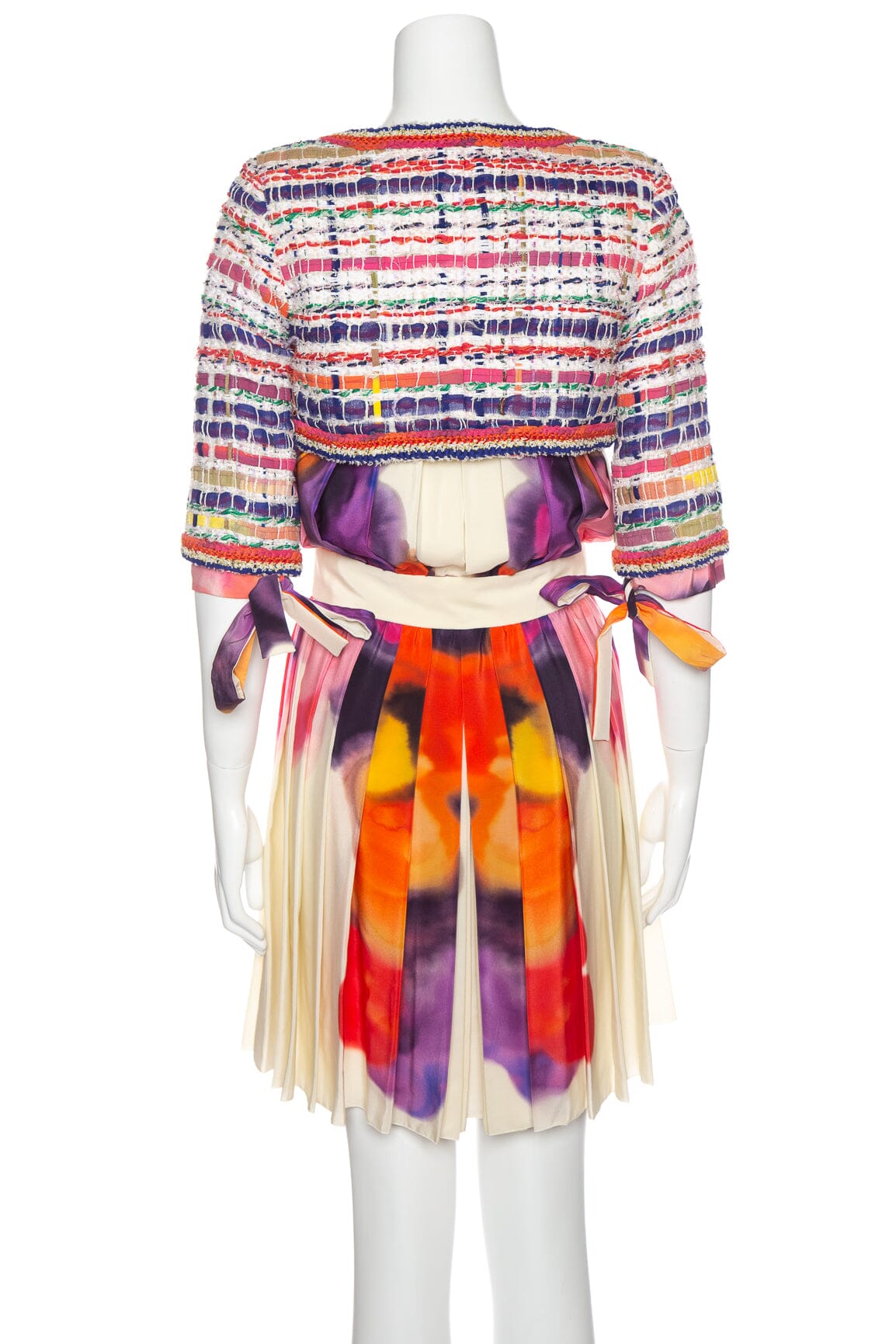 Chanel Multicolor Mini Dress  SZ 34