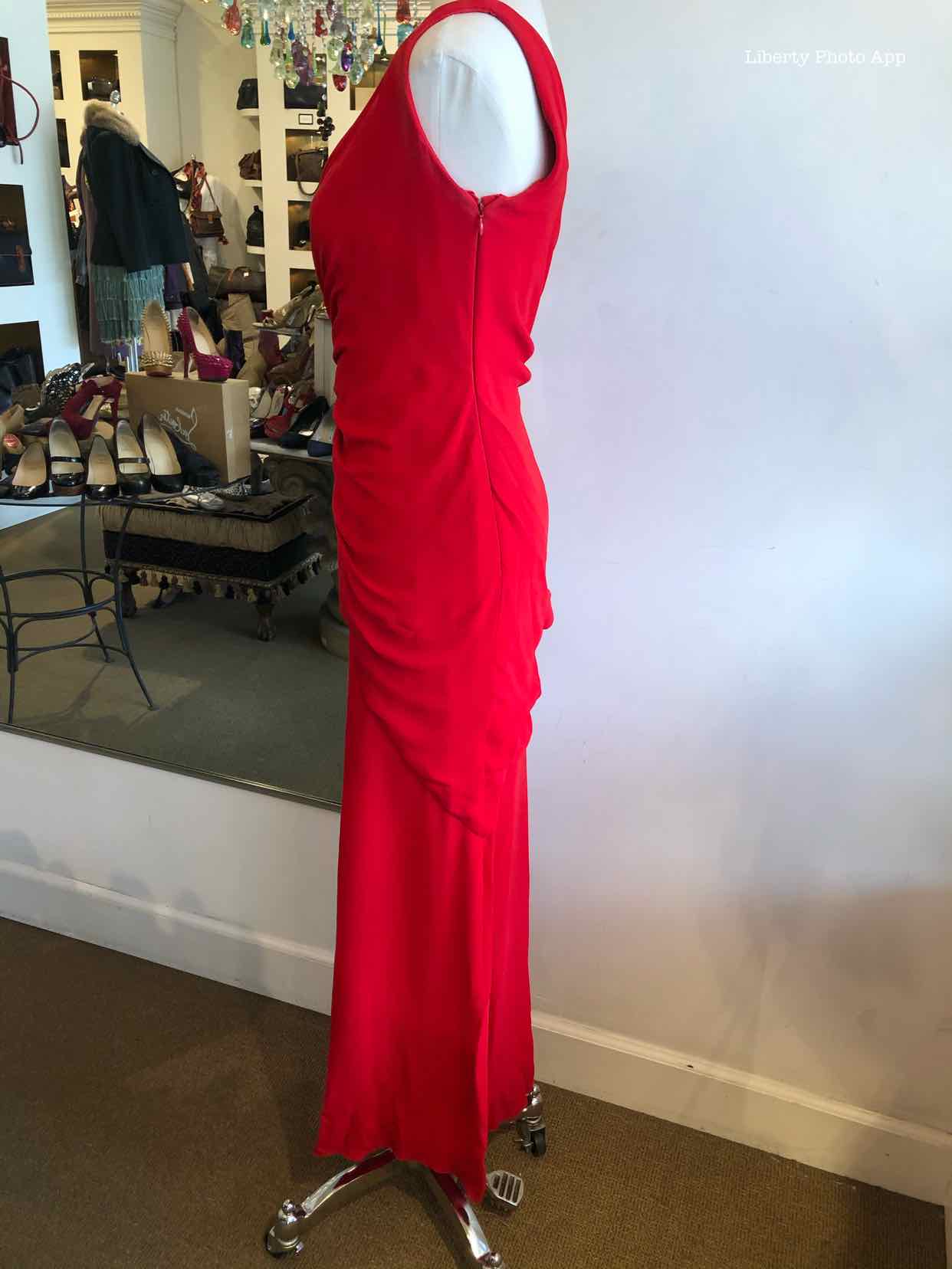 VALENTINO Single Shoulder Bow Dress | 4