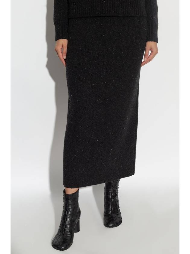 Bottega Veneta Bottega Veneta Wool Skirt, Women's, Black