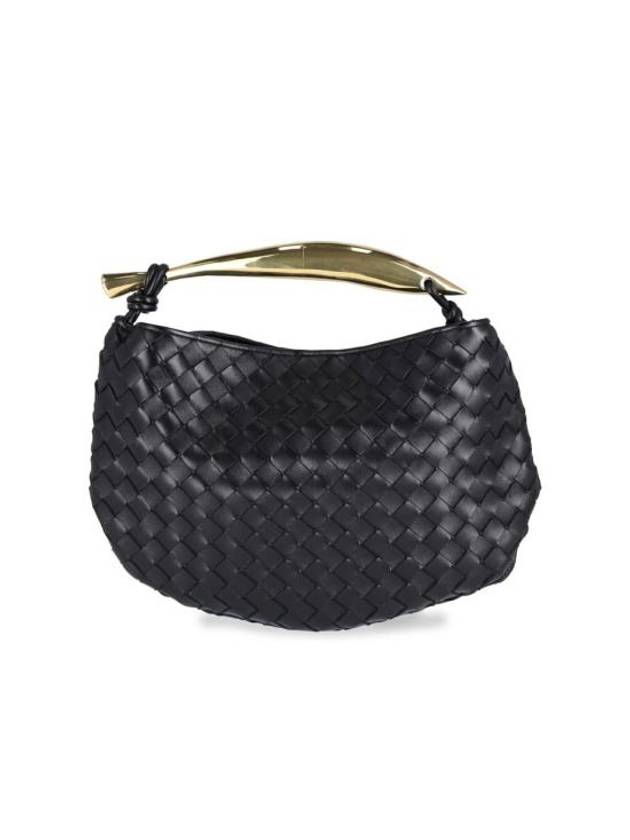 Bottega Veneta Sardine Intrecciato Tote Bag Black